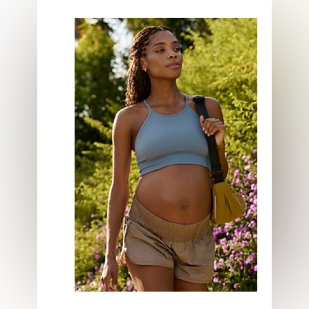 ✨set of three- FP movement X hatch happiness runs maternity crops